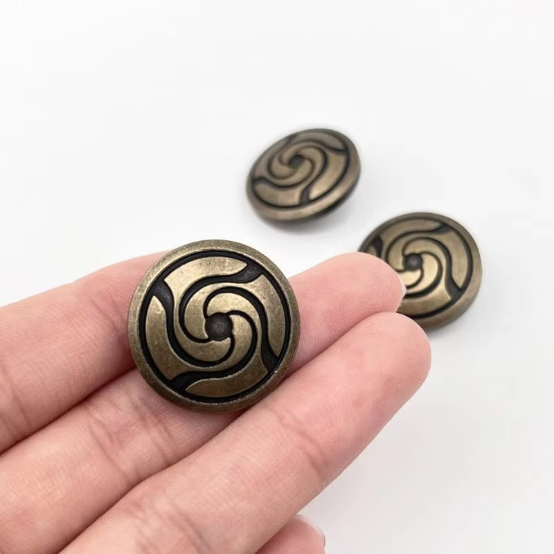 Vintage Collectible Accessories - 1/2/3/4 Buah Kancing Anime Kancing Antik