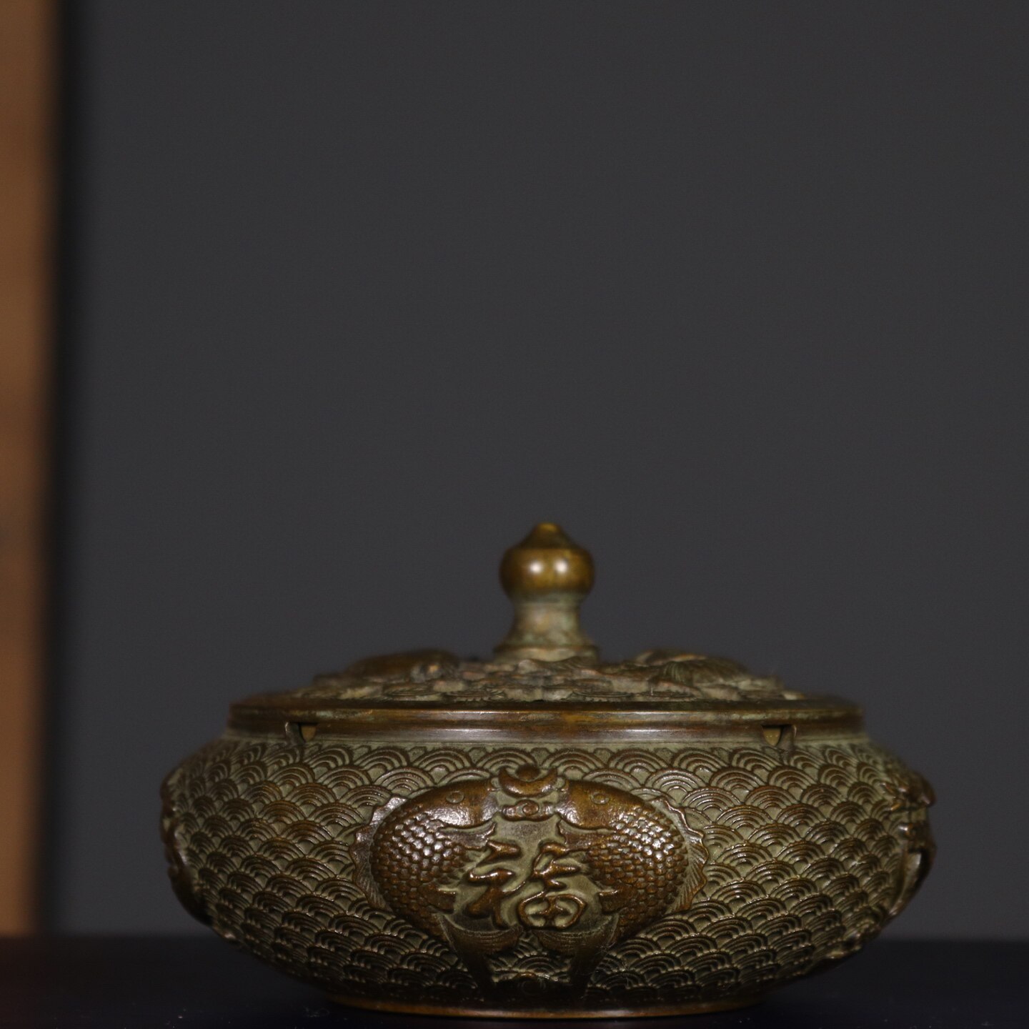 Vintage Collectible Ashtrays - Asbak Tembaga Murni Antik Bentuk Ikan