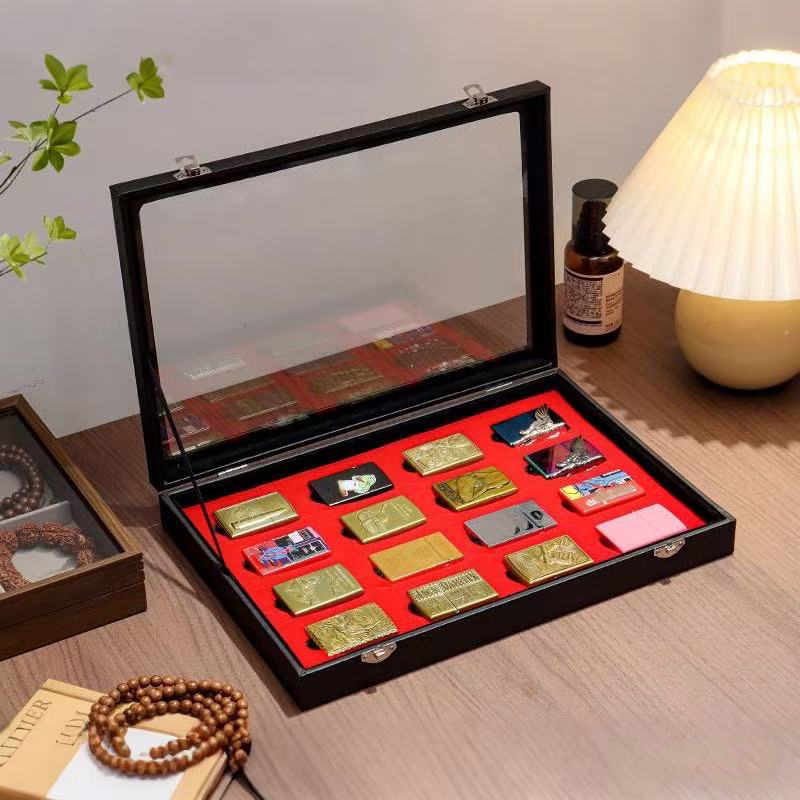 Vintage Collectible Lighters - Kotak penyimpanan lebih ringan, rak display