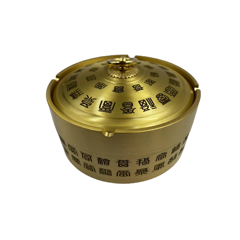 Vintage Collectible Ashtrays - Koleksi Perunggu Kuno Ornamen Vintage Kuningan