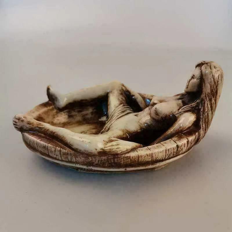 Vintage Collectible Ashtrays - Asbak Antik Cina Langka - Desain