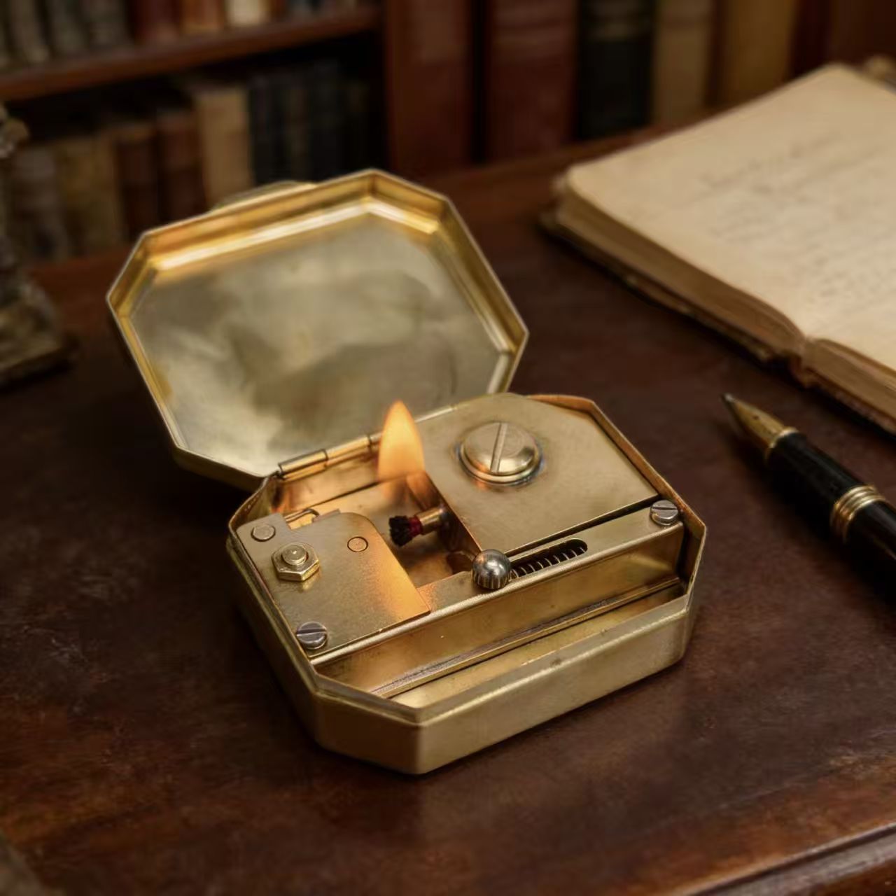 Pemantik Kerosin Tembaga Murni - Vintage Collectible Lighters ulasan dan harga