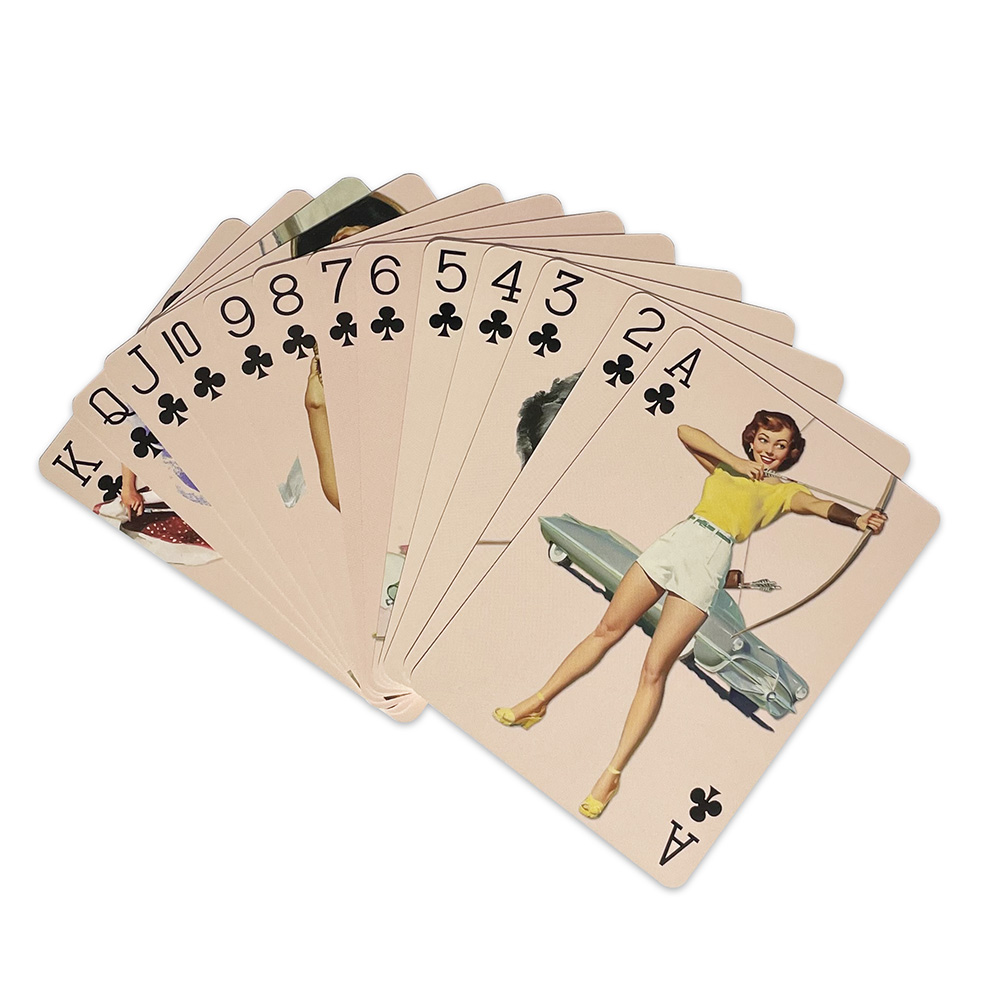 Indah lucu gadis Koleksi berma - Vintage Collectible Playing Cards ulasan dan harga