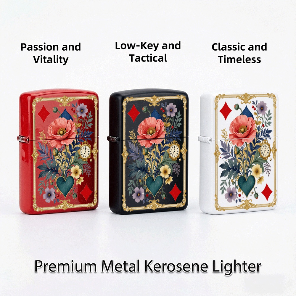 Pemantik Api Model Flip Top Be - Vintage Collectible Playing Cards ulasan dan harga