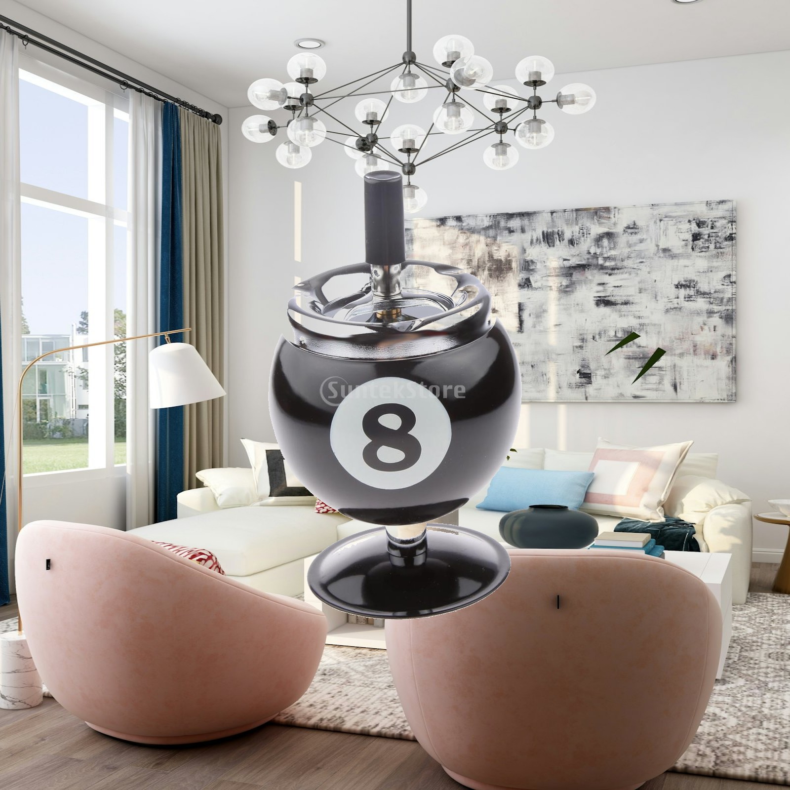 Asbak Biliar Aluminium dengan  - Vintage Collectible Ashtrays ulasan dan harga