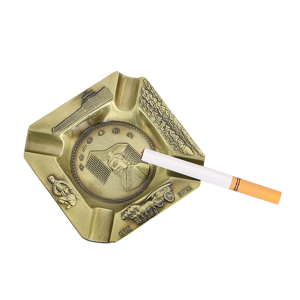 Asbak Vintage dari Paduan Seng - Vintage Collectible Ashtrays ulasan dan harga