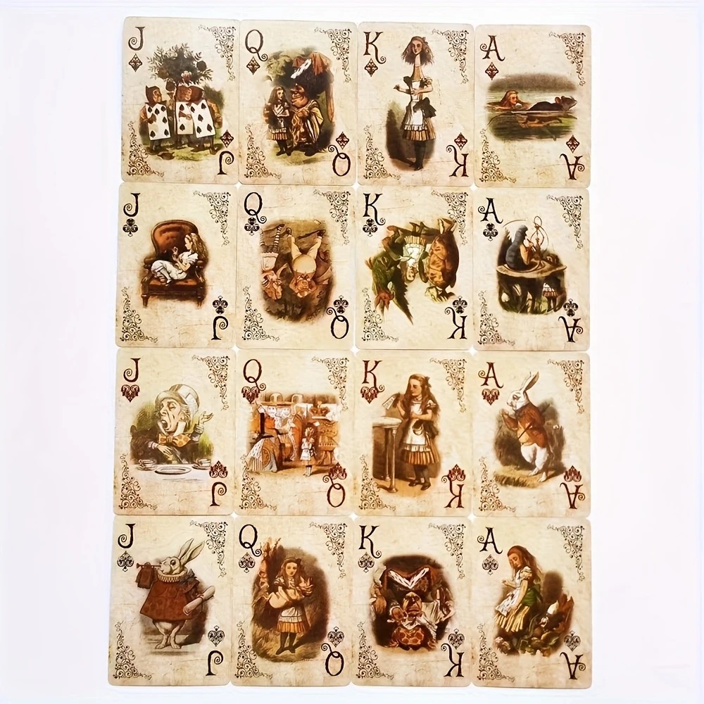 1Set/2Set Kartu Poker Kertas A - Vintage Collectible Playing Cards ulasan dan harga